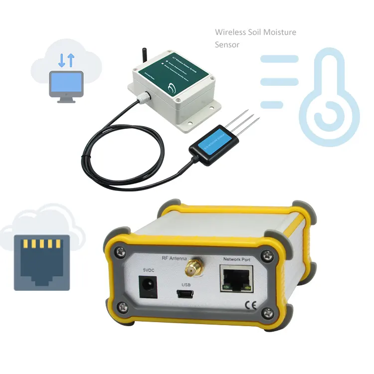 고정밀 무선 IOT 센서 스마트 센서 곡물 수분 측정기