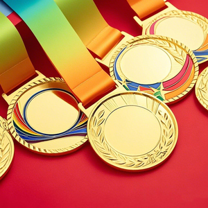 Fabrik billige Medaille benutzer definierte Metall Sport medaillen mit Ihrem Logo - Product Image 3