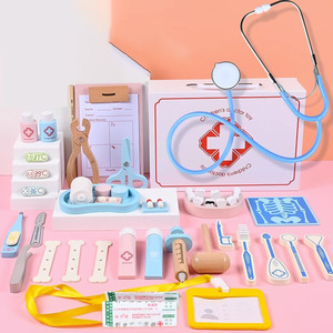 Ensemble de jeu de simulation de docteur en bois Wentai pour enfants de 5 à 13 ans - Product Image 3