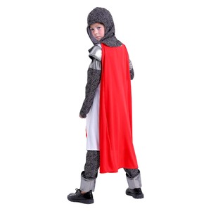Disfraz <span class=keywords><strong>de</strong></span> Caballero Templario Cruzado <span class=keywords><strong>Medieval</strong></span> para Niño, Fiesta <span class=keywords><strong>de</strong></span> <span class=keywords><strong>Carnaval</strong></span> <span class=keywords><strong>de</strong></span> Halloween, RKHC-017 - Product Image 4