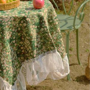 Nappe <span class=keywords><strong>de</strong></span> table en dentelle ajourée au crochet, faite à la main, style rétro, antidérapante, beige et blanche, en polyester, pour mariages - Product Image 5