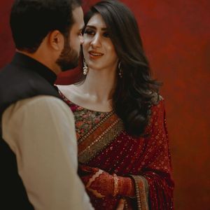 Sari Georgette de satén pesado para mujer con estampado de lámina de lujo Jacquard encaje bordado codificación secuencia trabajo vestido de fiesta hecho India - Product Image 4