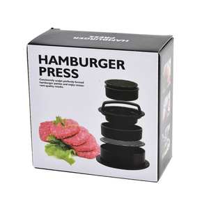 Moule manuel antiadhésif en plastique pour hamburgers de bœuf et légumes, presse à viande pour volailles, outils de barbecue, presse à steak, machine à galettes de viande - Product Image 5