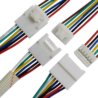 Arnés de Cables Personalizado JST Molex AMP de 6 y 8 Pines, JST ZHR de 1.5mm de Paso, Conector Macho/Hembra de 3 y 10 Pines, 250V AC/DC 2A, Nylon