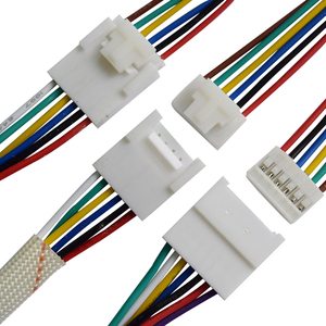 Arnés de Cables Personalizado JST Molex AMP de 6 y <span class=keywords><strong>8</strong></span> Pines, JST <span class=keywords><strong>ZHR</strong></span> de 1.5mm de Paso, Conector Macho/Hembra de 3 y 10 Pines, 250V AC/DC 2A, Nylon - Product Image 2