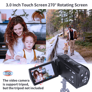 ORDRO-Cámara de vídeo digital de bolsillo Vlog, mini videocámara clásica, 1080P, FHD, 16X, para regalo - Product Image 4