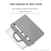 En stock, sac pour ordinateur portable de 13, 14, 15, 15,6 pouces, housse souple imperméable et antichoc pour tablette Apple Huawei