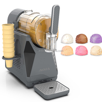 Nouvelle conception Machine à slush pour l'été et les fêtes, machine à boissons glacées, machine à jus glacé, machine à crème glacée