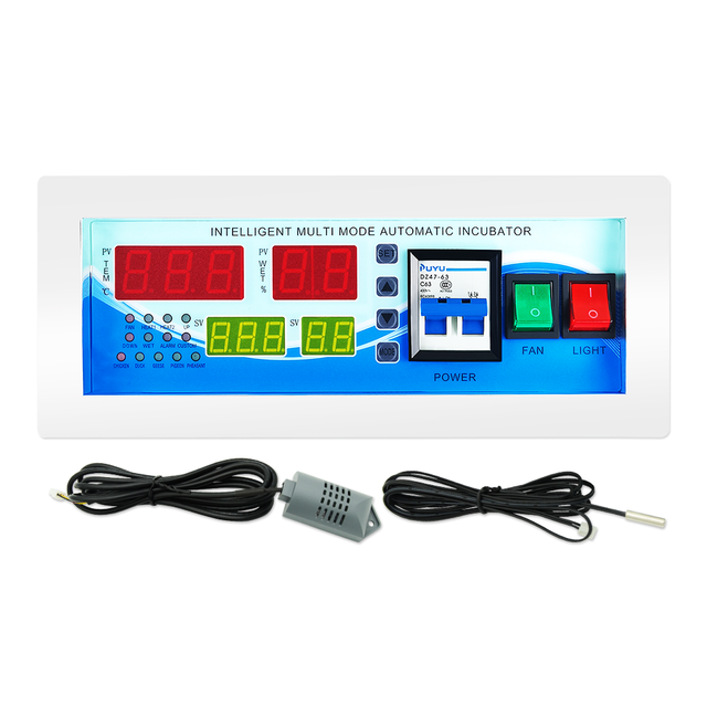 Digital Temperature Controller Thermostat incubator Relay LED 10A Heating Cooling Temperature and Humidity Controller XM-18D