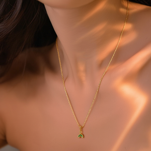 Collar de Cadena Chapado en Oro Fino-CBBA-100 - Product Image 3