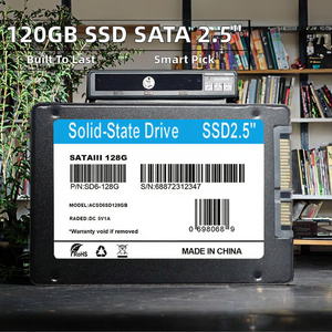 Unidad de Estado Sólido Interna SSD, Interfaz USB 3.0, 80GB-160GB, Carcasa Metálica, Nuevo, para Escritorio, 2.5 Pulgadas, 401-500MB/s Lectura, 301-400MB/s Escritura - Product Image 2