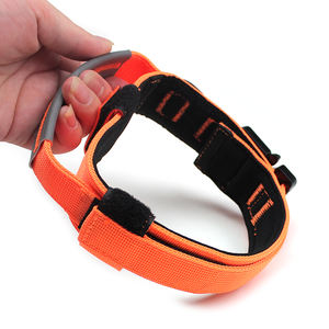 Hochleistungs-taktisches Hunde halsband für große Hunde Schnellverschluss-Metalls chnalle Weiches Welpen halsband aus massivem Polyester im klassischen Stil - Product Image 4