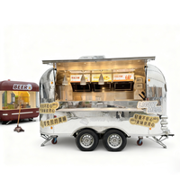 Camion de cuisine mobile pour la vente de nourriture en plein air, restaurant, pizza, hamburgers, glaces, café, camion de nourriture électrique avec cuisine