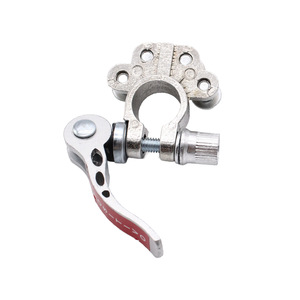Abrazaderas para Batería de Coche, Rojas Positivas y Negras Negativas, Terminales de Tornillo de Acero, Par para Uso Automotriz - Product Image 2