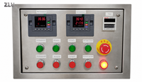 Granulateur mélangeur rapide haute vitesse à prix de gros, moteur DC, contrôle PLC pour produits chimiques, aliments, plastiques, acier inoxydable 800L