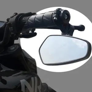 RTS 1Set 7/8 "22mm specchio moto universale alluminio specchietto retrovisore manubrio specchio laterale