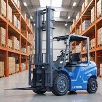 Equipo de Entrega de Materiales para Operaciones de Manufactura Ligera, Montacargas Eléctrico Liftron CPD20 de 2 Toneladas