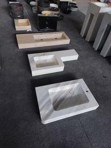 칼라카타 비올라 대리석 독립형 세면대 현대식 광택 마감 주방 빌라 호텔 방수 1년 보증 - Product Image 5