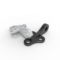 Pièces de support de manchon d'arbre fixe en aluminium de fraisage CNC à 5 axes personnalisées Pièces de machines de suspension à bras porteur élevé