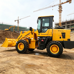 Chargeuse-pelleteuse intégrée avec pelle avant, machine d'excavation et de chargement hydraulique pour la construction routière et les travaux miniers - Product Image 6