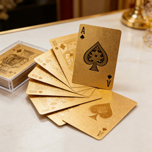 Muestra Gratuita, Fabricante Verificado, Cartas de Póker de Alta Calidad con Impresión Personalizada, Suaves, Duraderas, Ideales para Cardistry - Product Image 4