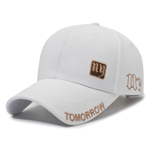 Prêt à expédier Casquette de sport de baseball brodée à 6 panneaux avec logo personnalisé de haute qualité Casquette structurée en tissu de coton directe d'usine pour hommes - Product Image 4