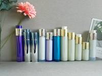 Botol kosmetik mewah, Dispenser pengap putar hitam plastik kualitas tinggi 15ml 30ml 50ml untuk Serum