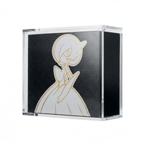 Boîte d'entraînement Elite Pokemoned Shining Fates ETB Plus dans un étui en acrylique avec un design pliable écologique et une protection anti-UV