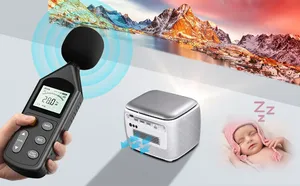 Proyectores de cine en casa Wupro/OEM HD 4K 1080P DLP, proyector de holograma de cine en casa de 800 lúmenes ANSI - Product Image 3