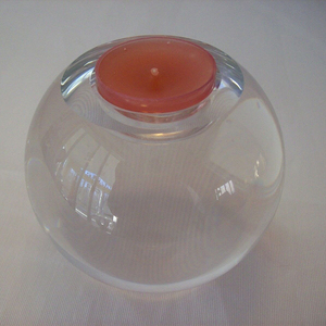 MH-1566 Pha Lê Rắn Trong Suốt Quả Cầu Thủy Tinh Quả Cầu Trà Ánh Sáng Nến - Product Image 2