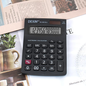 เครื่องคิดเลขตั้งโต๊ะ Dexin KK-3851B 12 หลัก ใช้พลังงานสองระบบ สำหรับสำนักงาน การเงิน และการใช้งานทั่วไป - Product Image 3