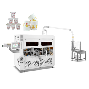 Máquina Formadora de Vasos de Papel Inteligente de Alta Velocidad Totalmente Automática, Equipo para Fabricar Vasos Desechables para Café, Leche, Té y Bebidas - Product Image 1