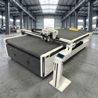 Cortadora de Espuma Automática con Cuchilla Oscilante, Máquina CNC de Alta Velocidad para PU, PE, EVA, Esponja, Embalaje, Láminas de PVC, Cortadoras Digitales de Cama Plana