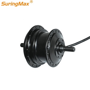 Motor de Bicicleta Eléctrica de 100 mm, 24 V, 36 V, Impermeable IP65, con Doble Engranaje y Rotor Interno de Bajo Ruido, Motor de Buje Delantero Akm de 250 W - Product Image 1