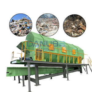 Équipement de tri des déchets urbains de grande capacité, ligne de recyclage municipale, machine de traitement des déchets - Product Image 1