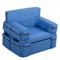 Canapé-lit gonflable portable, chaise longue individuelle pour le camping en plein air, la plage, les festivals, le jardin, la maison, les loisirs