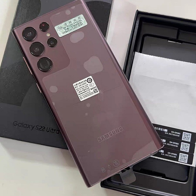 For S22 Ultra Used A+ 99% New Unlocked 6.8/5000mAh 108MP 12GB RAM Global Version 5G Original Accessories Departing China