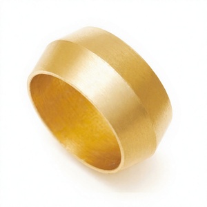 Raccord de compression en laiton moulé durable à prix de gros, avec bague de serrage, filetage SAE, résistant à la corrosion pour conduites d'eau, d'huile et de gaz - Product Image 6