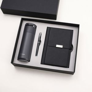 Custom Business Luxury Gift Box Ideas A5 Notebook with Pen Thermos Cup Bounce Cap Novelties Gift Set Wholesale - Product Image 2