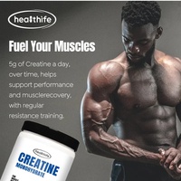 Créatine monohydrate en poudre, marque privée, OEM, sans arôme, complément nutritionnel sportif
