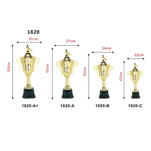 Trophy Cup Trofeos Personalizados Custom Super Size Tennis Championship Trophy Souvenir Award Manufacture Of Medals