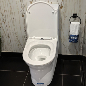 Inodoro <span class=keywords><strong>de</strong></span> piso sin labios Super Whirlpool <span class=keywords><strong>de</strong></span> una pieza para WC <span class=keywords><strong>de</strong></span> <span class=keywords><strong>ba</strong></span>ño doméstico - Product Image 4