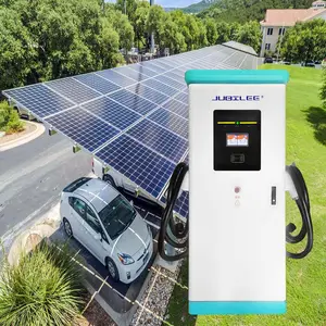 Outdoor GBT CCS2 120KW 160KW DC fast charging station AC DC input solar energy system DC charger Suitable for 99% of car types