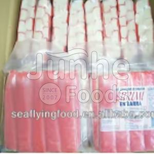 Palitos congelados instantáneos con sabor a cangrejo precocinados, Surimi de carne de cangrejo de imitación dulce y picante para niños - Product Image 6