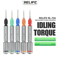 RELIFE RL-724 Obeng Torsi Presisi Tinggi Desain Anti-selip dengan Mata Baja S2 Ekstra Keras untuk Perbaikan Ponsel, Tablet, dan Komputer