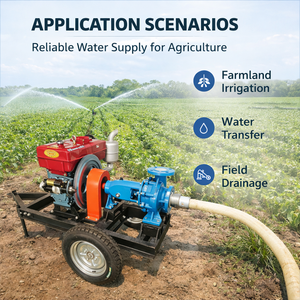 <span class=keywords><strong>Bomba</strong></span> de Agua Portátil de Diésel, <span class=keywords><strong>Bomba</strong></span> Centrífuga de Una Etapa de 3 Pulgadas para Uso en Jardines y Granjas - Product Image 1