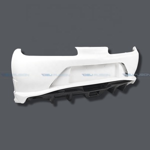 กันชนหลังไฟเบอร์กลาสทรง Joker สำหรับ Toyota Supra JZA80 MKIV ปี 1993–2002 รุ่น VRS พร้อมลิ้นกันชนหลังคาร์บอนไฟเบอร์ - Product Image 2
