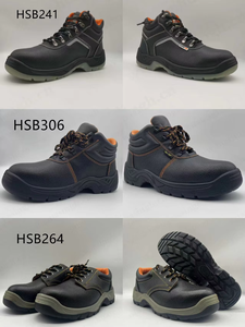 Chaussures de sécurité en cuir gaufré ZYF, réparation de quai, prévention des rayures, exploitation minière, <span class=keywords><strong>bottes</strong></span> de travail anti-perforation avec embout en acier HSB265 - Product Image 5