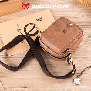กระเป๋าคาดลำตัวผู้ชาย BULLCAPTAIN รุ่นลำลอง พรีเมียม ซิป YKK คุณภาพดี กระเป๋าหนังสะพายไหล่สำหรับผู้ชาย กระเป๋าคาดเอวผู้ชาย - Product Image 4