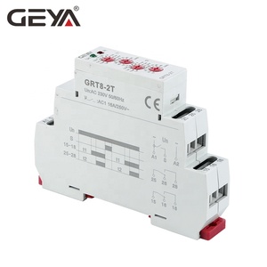 GEYA Achats En Ligne GRT8-2T Double <span class=keywords><strong>Relais</strong></span> Temporisé AC230V 2 Retard <span class=keywords><strong>Relais</strong></span> Électronique - Product Image 5